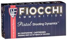 Fiocchi 25AP Range Dynamics  25 ACP 50 gr 800 fps Full Metal Jacket (FMJ) 50 Bx/20 Cs